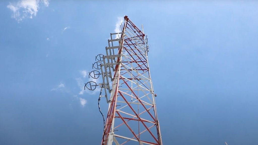 WKNC radio tower