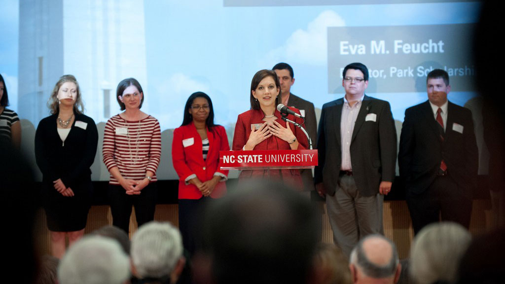 Eva Feucht, director of the Parks Scholarship program at NC States talks about the significance of the program at NC State.