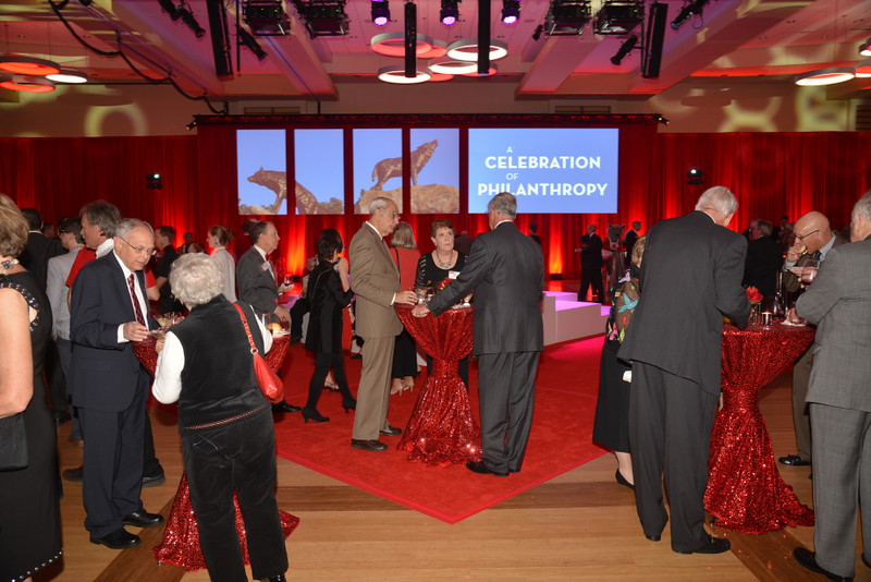 The gathering of guests at the 2015 Celebration of Philanthropy Event