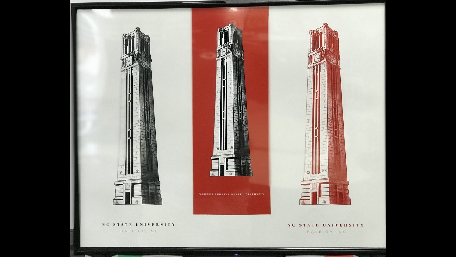 memorial tower art print